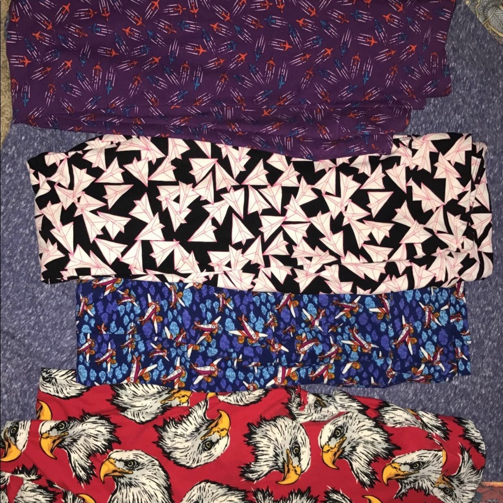 Lot of 4 OS Leggings